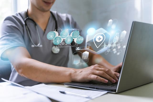 We empower healthcare organizations with compliant, secure cloud services that safeguard data and improve efficiency.
